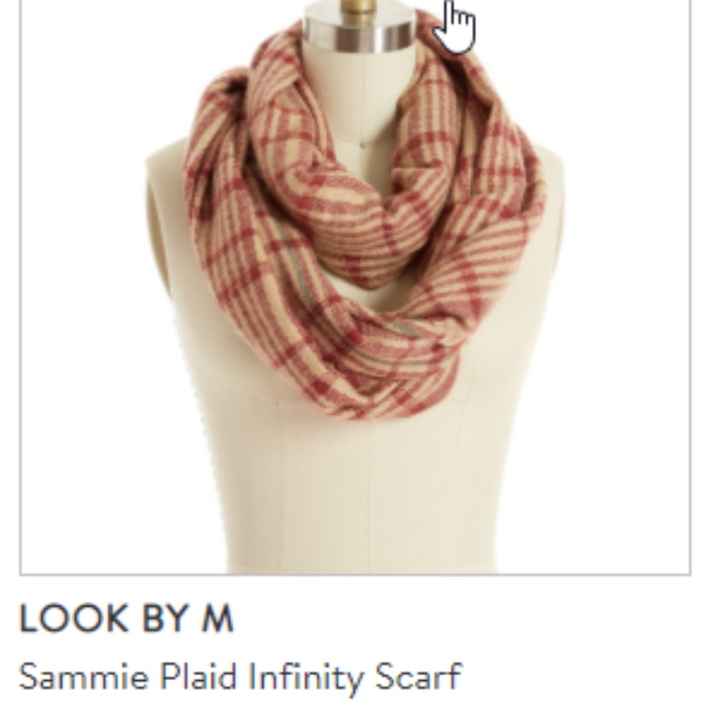 Stitch Fix Sammie Plaid Infinity Scarf